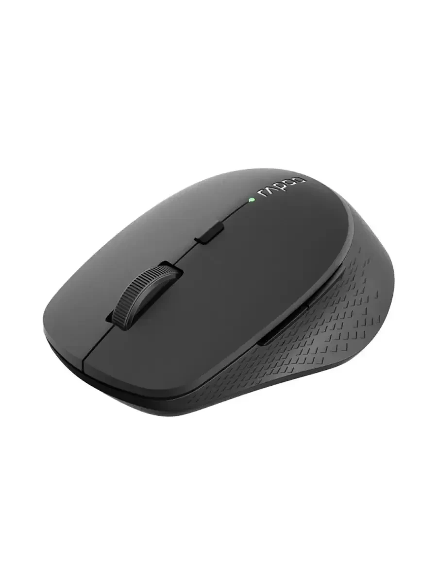 Мышь Rapoo M300 Silent, 2.4G/Bluetooth, беспроводная, темно-серая