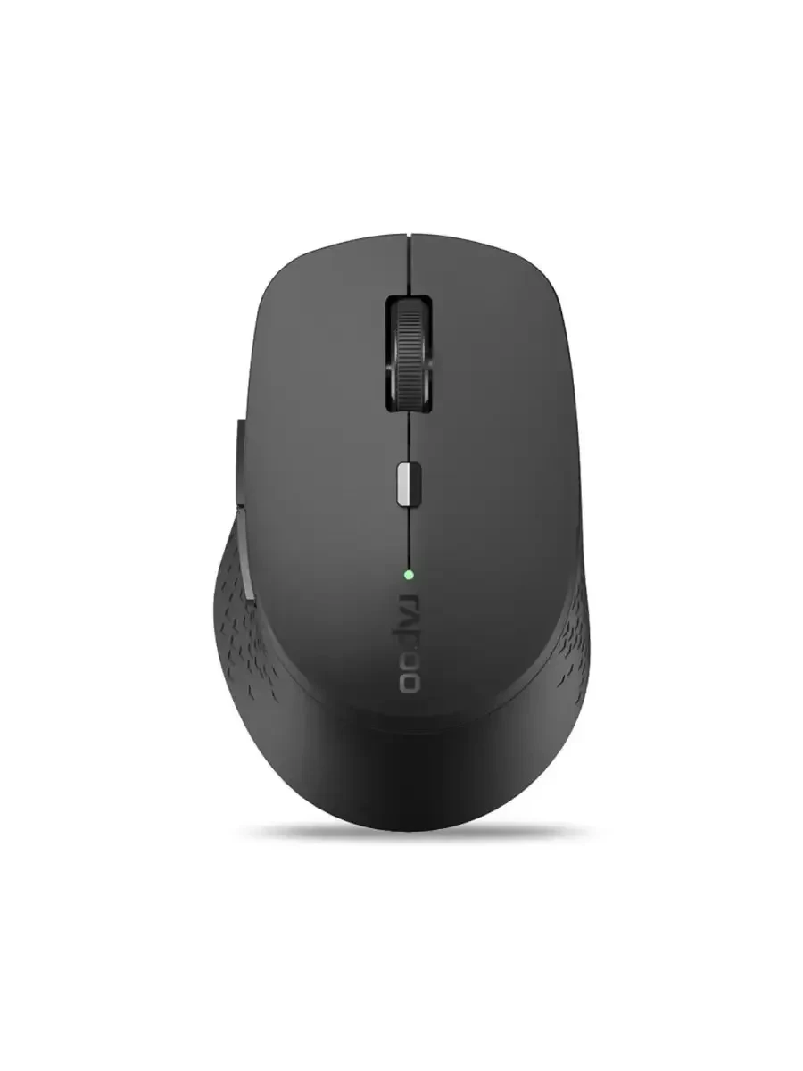 Мышь Rapoo M300 Silent, 2.4G/Bluetooth, беспроводная, темно-серая — 2