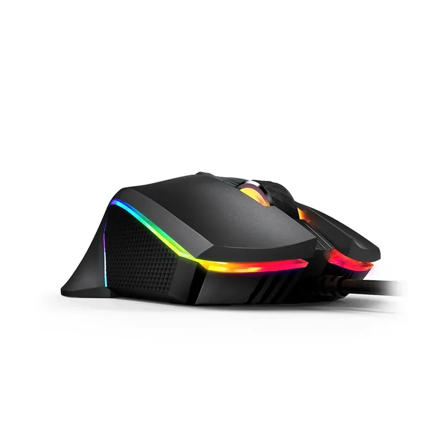 Мышь Rapoo V20S, Игровая, проводная, LED, чёрный — 2