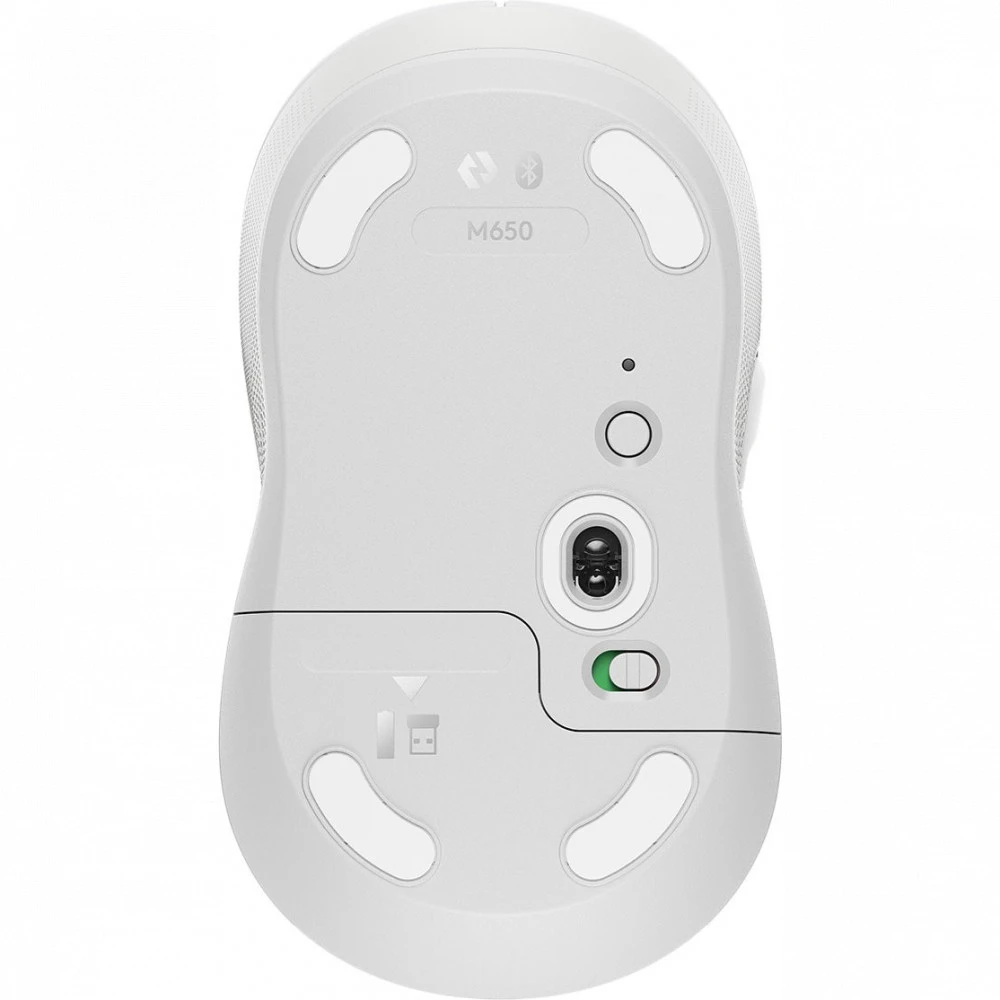 Мышь беспроводная Logitech Signature M650, белая — 4