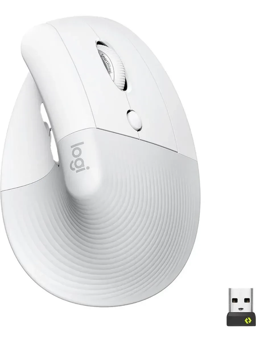 Мышь Logitech LIFT PALE GREY, беспроводная