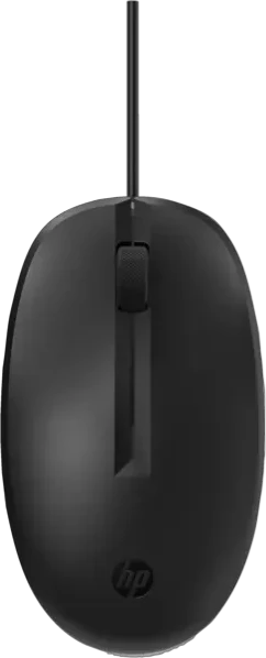 Мышь HP 125 Wired Mouse, оптическая, USB