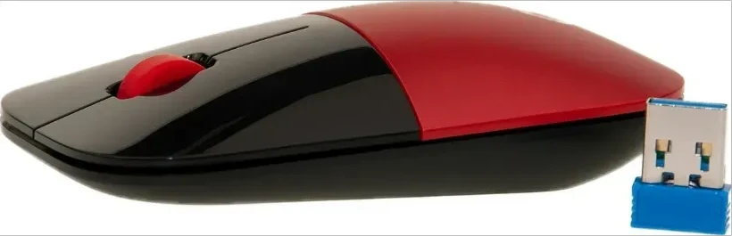 Мышь беспроводная HP Z3700, красная — 2