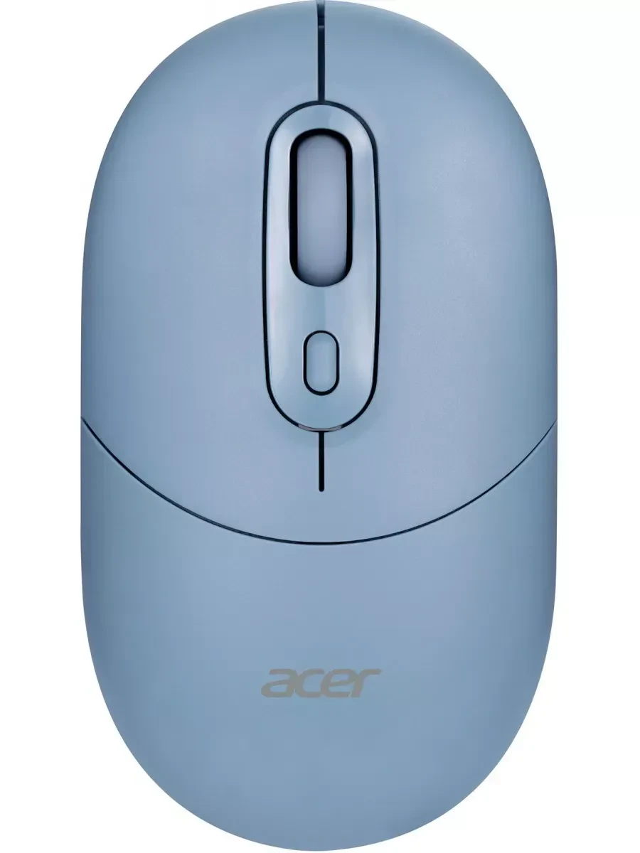 Мышь Acer OMR301, оптическая 1600 dpi, BT/2.4GHz, бесшумная, синяя — 2