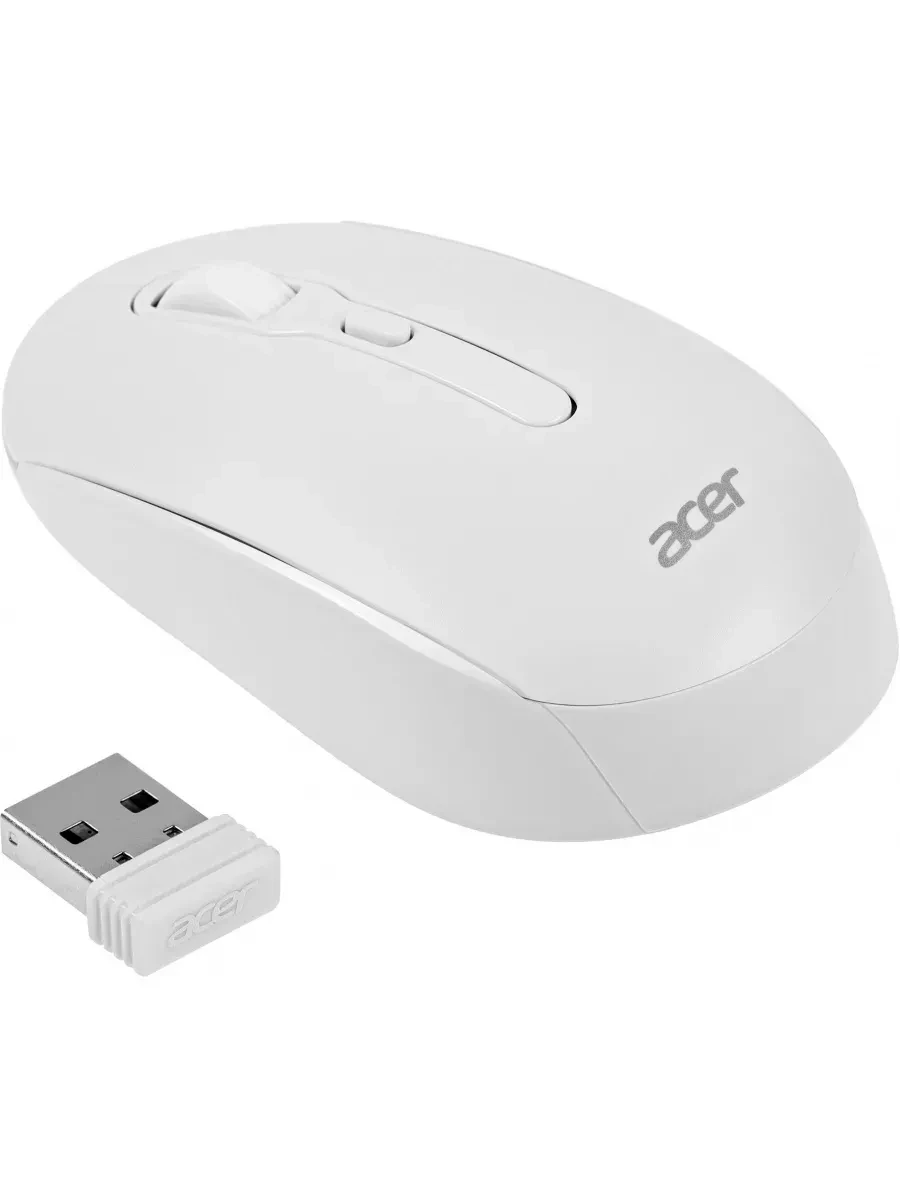 Мышь Acer OMR308, оптическая, 1600 dpi, белая — 4