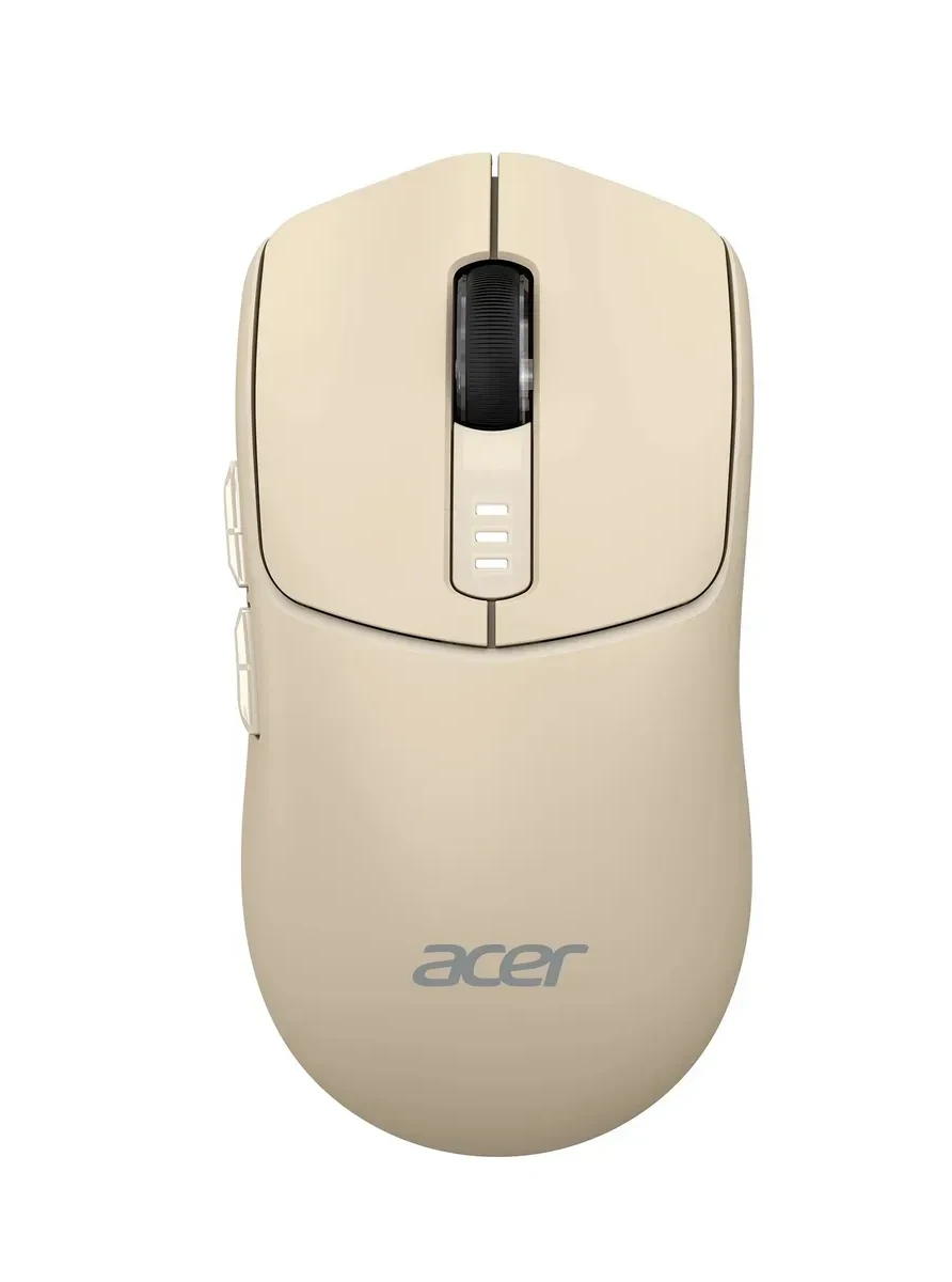 Мышь Acer OMR312, беспроводная, 3200 dpi, бежевая