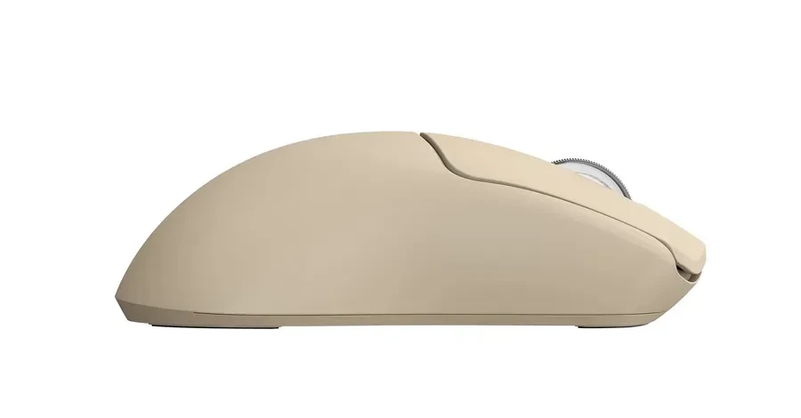 Мышь Acer OMR312, беспроводная, 3200 dpi, бежевая — 2
