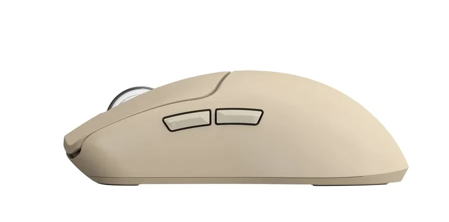 Мышь Acer OMR312, беспроводная, 3200 dpi, бежевая — 3