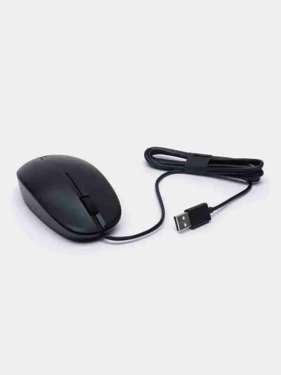 Мышь HP 125 Wired Mouse, оптическая, USB — 2