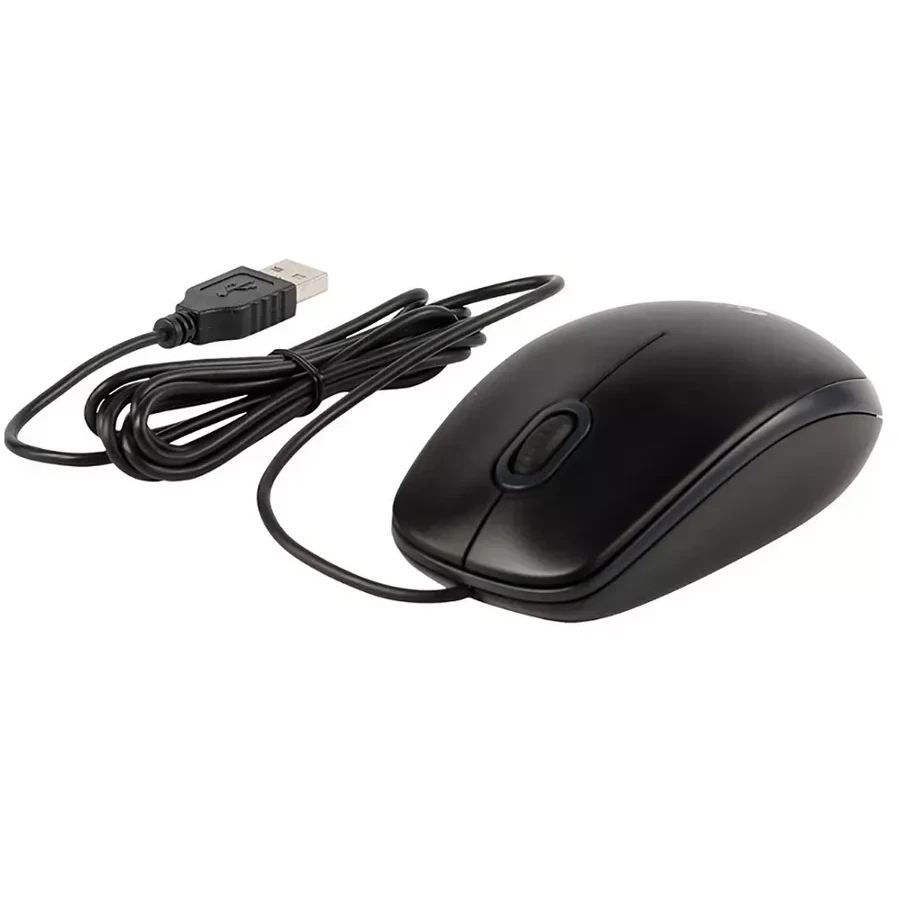 Мышь Logitech B100, проводная, чёрная, 800dpi — 2
