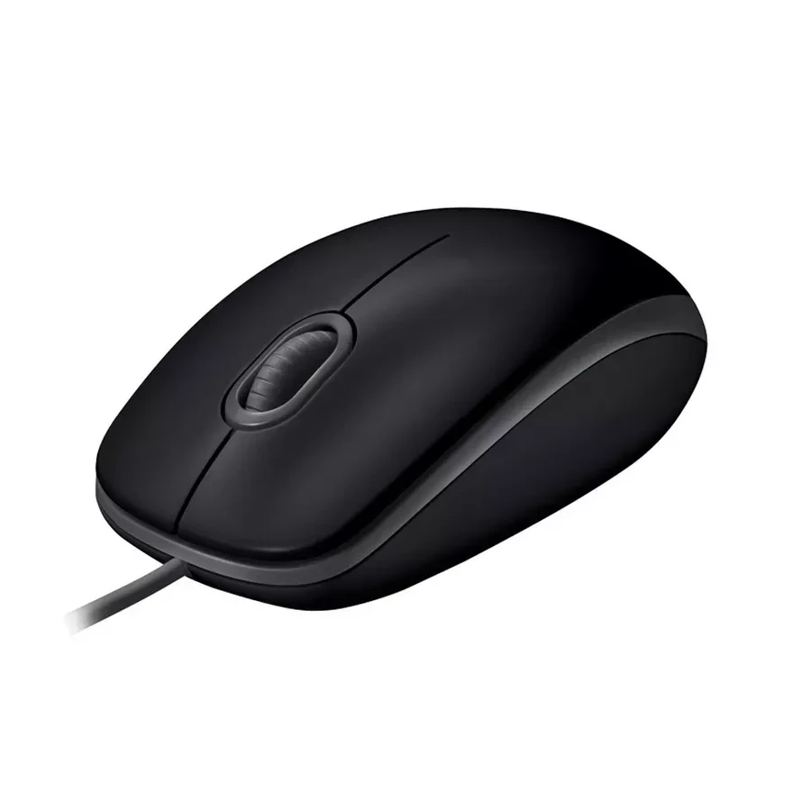 Мышь Logitech B100, проводная, чёрная, 800dpi — 3