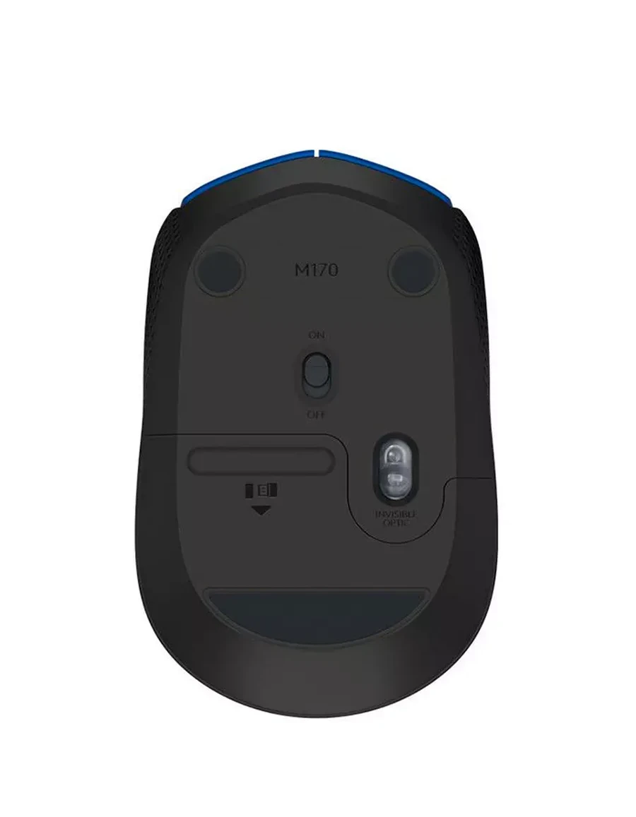 Мышь Logitech M171, беспроводная, синяя, 1000dpi