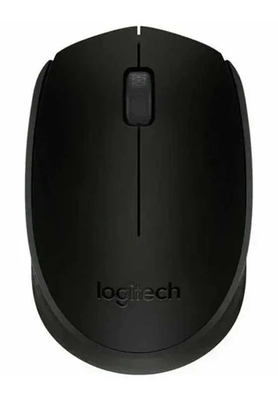 Мышь Logitech B170, беспроводная, чёрная, 1000dpi