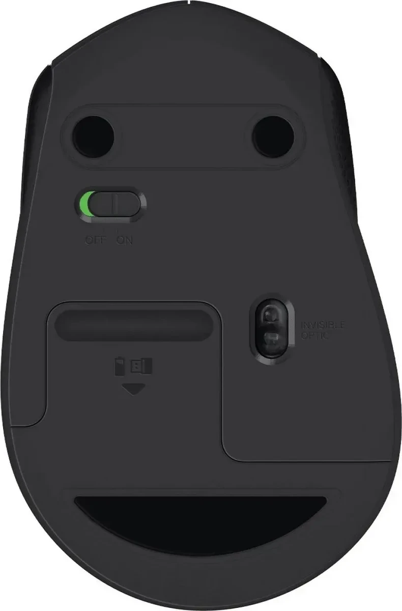 Мышь Logitech M330 Silent Plus, беспроводная, чёрная — 3