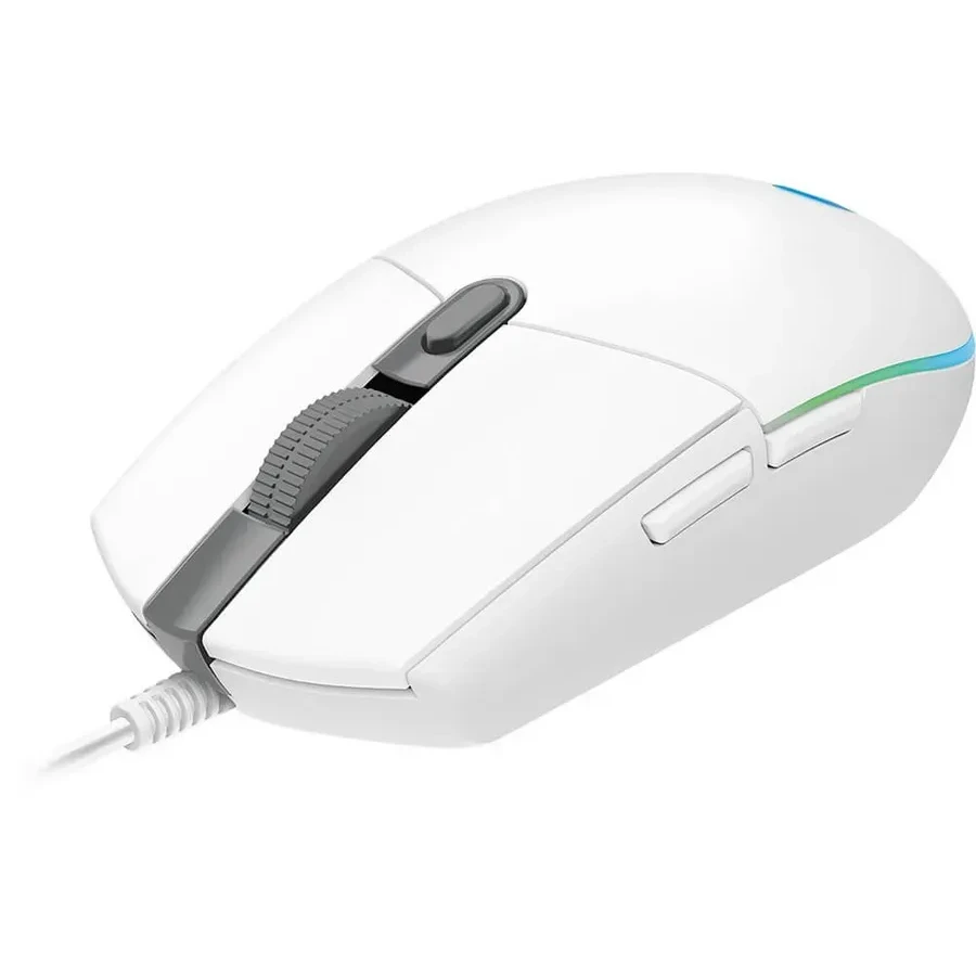 Игровая мышь Logitech G102 LIGHTSYNC, белая