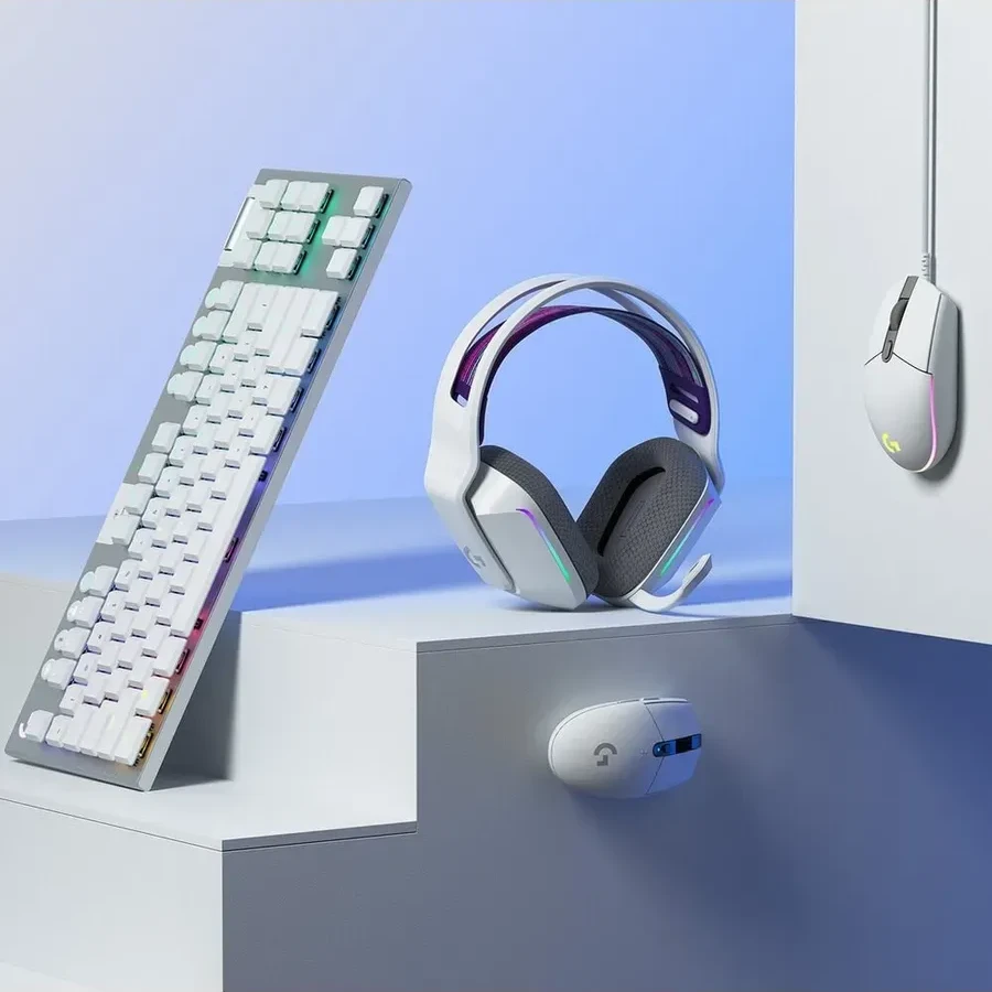 Игровая мышь Logitech G102 LIGHTSYNC, белая — 5