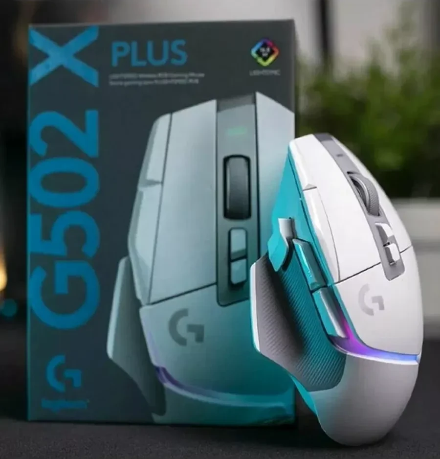 Игровая мышь Logitech G502 X PLUS, белая — 3