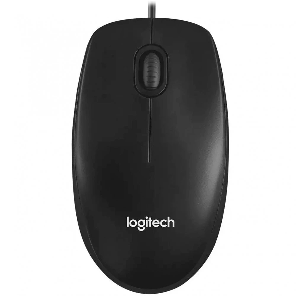Мышь Logitech M100, проводная, чёрная, 1000dpi — 3