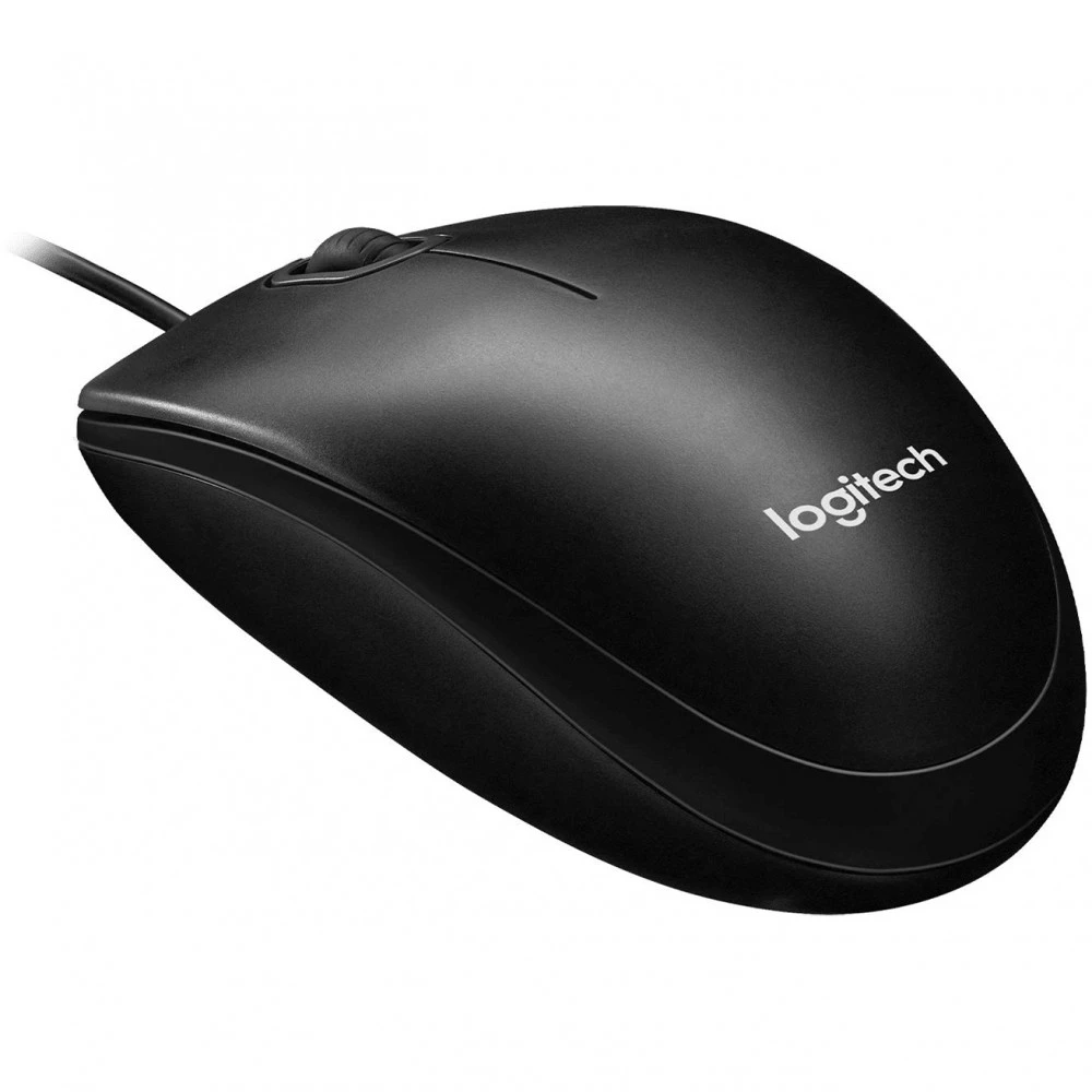 Мышь Logitech M100, проводная, чёрная, 1000dpi — 4