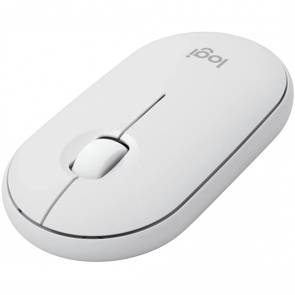 Мышь Logitech Pebble 2 M350s, беспроводная, белая — 4