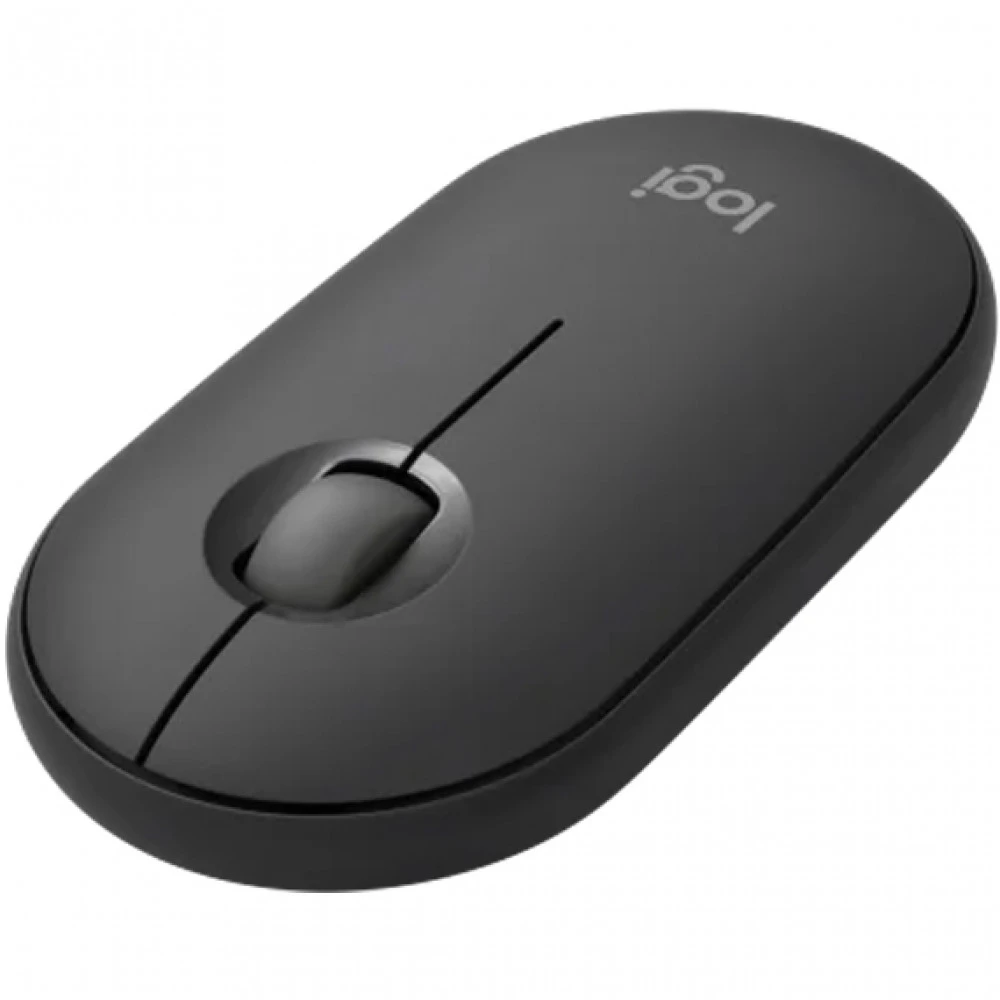 Мышь Logitech Pebble 2 M350s, беспроводная, серая — 2