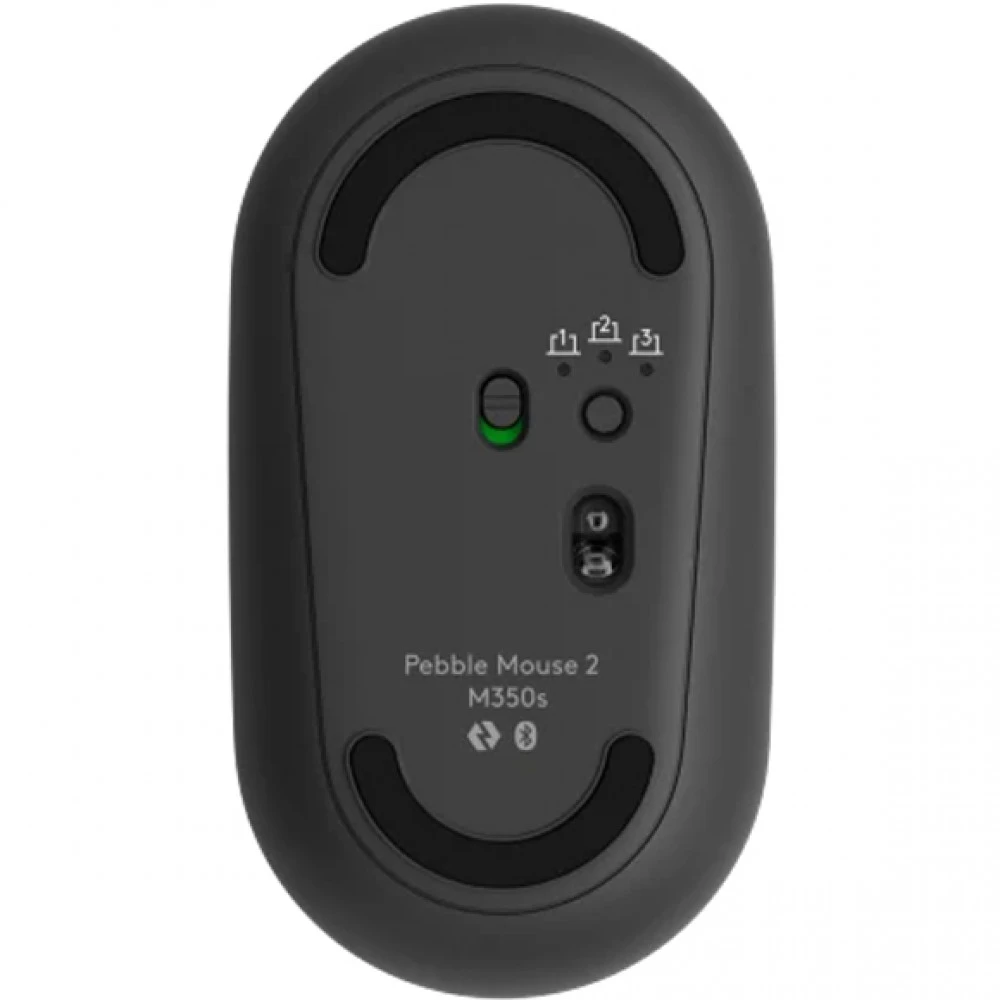 Мышь Logitech Pebble 2 M350s, беспроводная, серая — 5