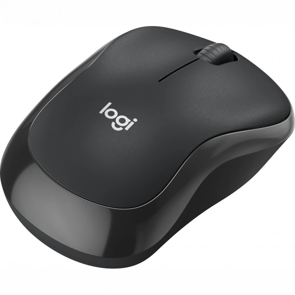 Мышь Logitech M240 Silent, Bluetooth, серая, 4000dpi — 2