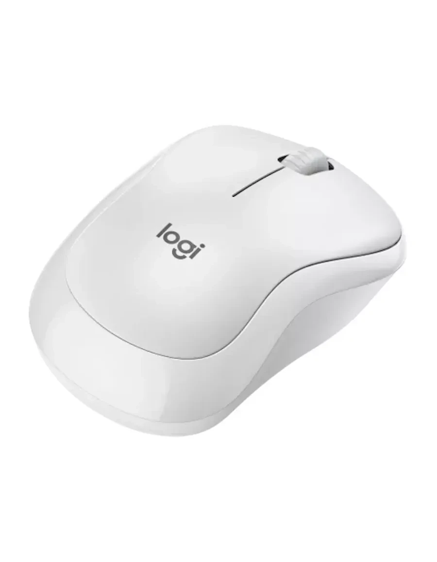 Мышь Logitech M240 Silent, Bluetooth, белая, 4000dpi — 2