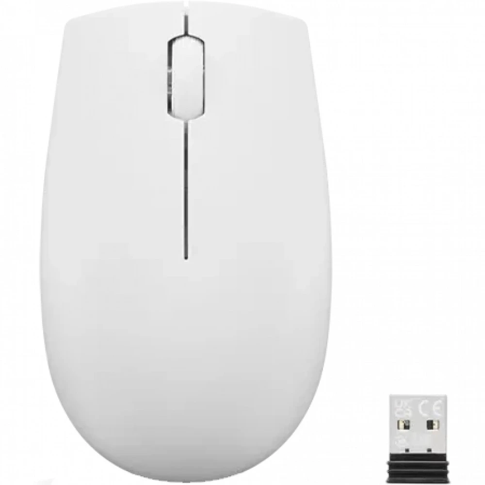 Мышь Lenovo 300 Wireless Cloud Grey — 3