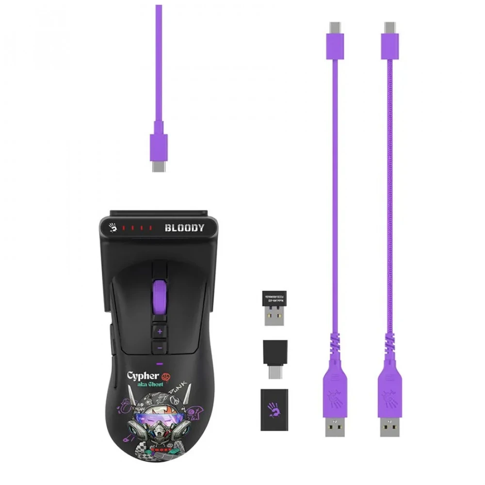 Беспроводная игровая мышь Bloody R73 Ultra Duo Cypher — 4