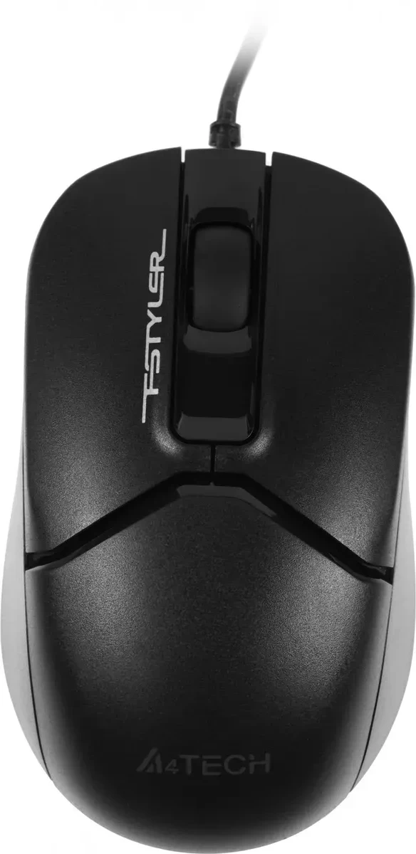 Мышь A4tech Fstyler FM12S, USB, чёрная — 2