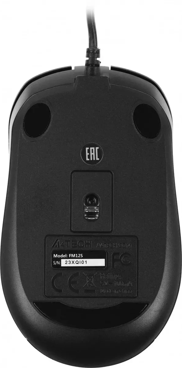 Мышь A4tech Fstyler FM12S, USB, чёрная — 5