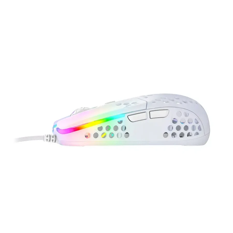 Игровая мышь XTRFY MZ1 RGB, оптическая, 16000dpi, легкая, белая — 2
