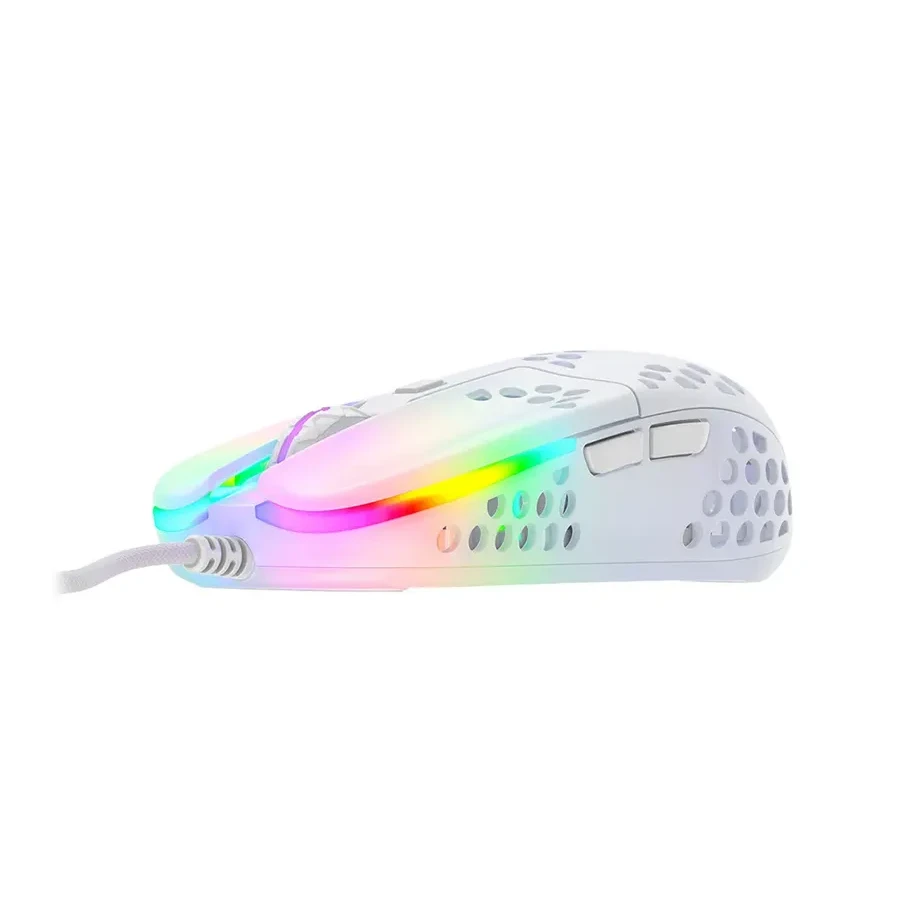 Игровая мышь XTRFY MZ1 RGB, оптическая, 16000dpi, легкая, белая — 3