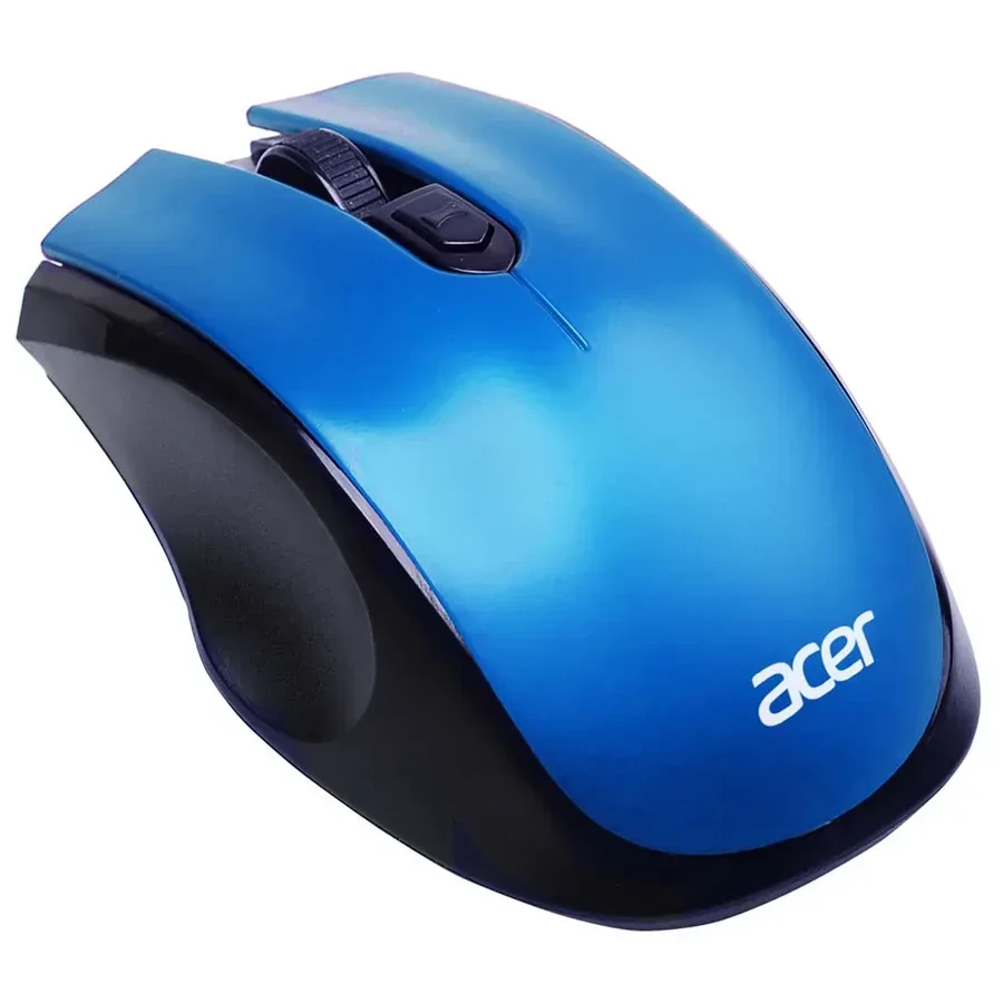 Мышь Acer OMR031, беспроводная, 1600dpi, чёрно-синяя — 2