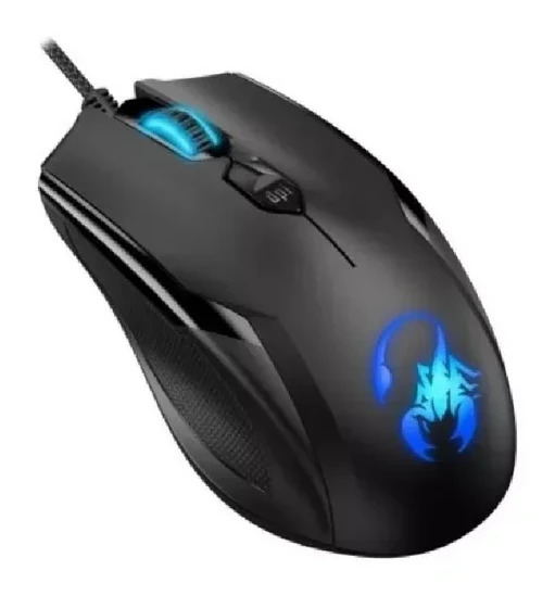 Мышь Genius Ammox X1-600, проводная, чёрная, USB