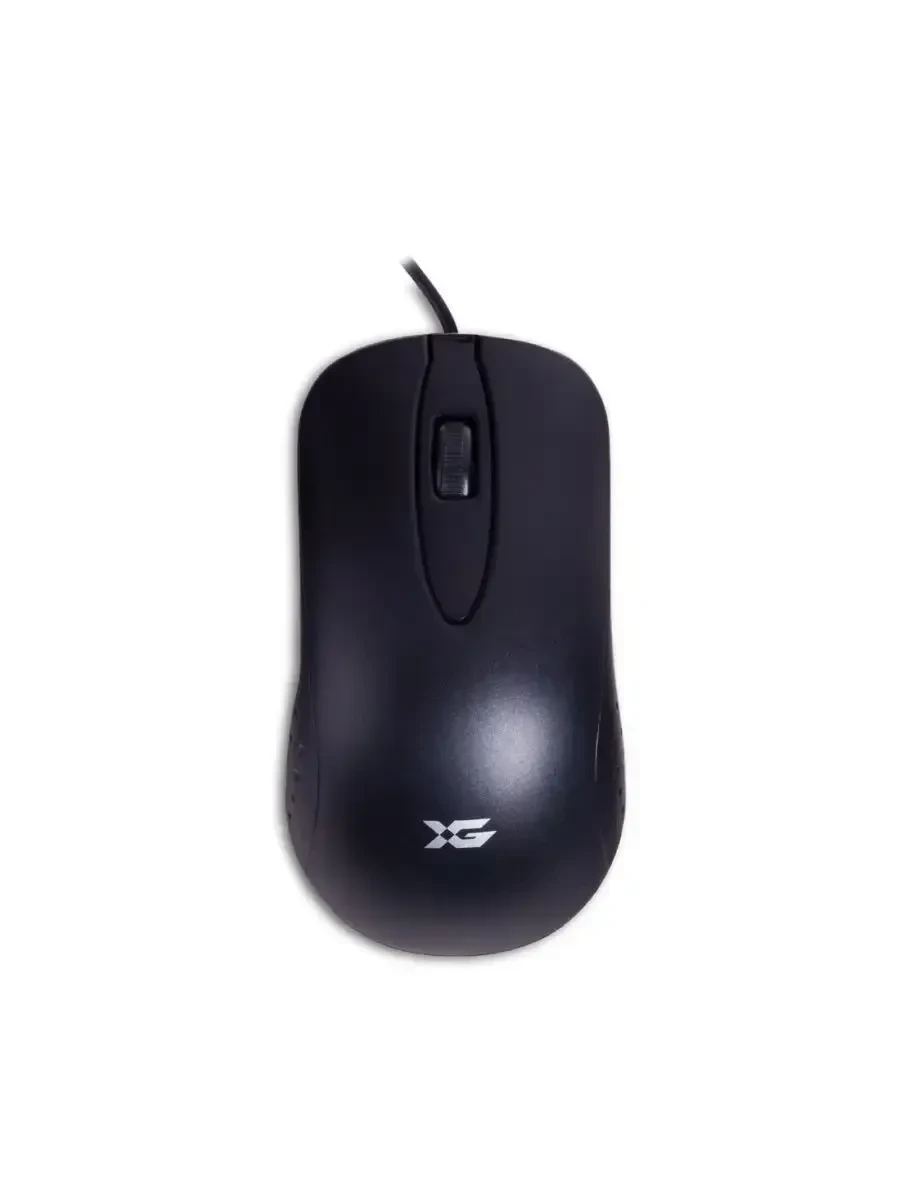 Мышь XG XM-880OUB, оптическая, 800dpi, USB, чёрная