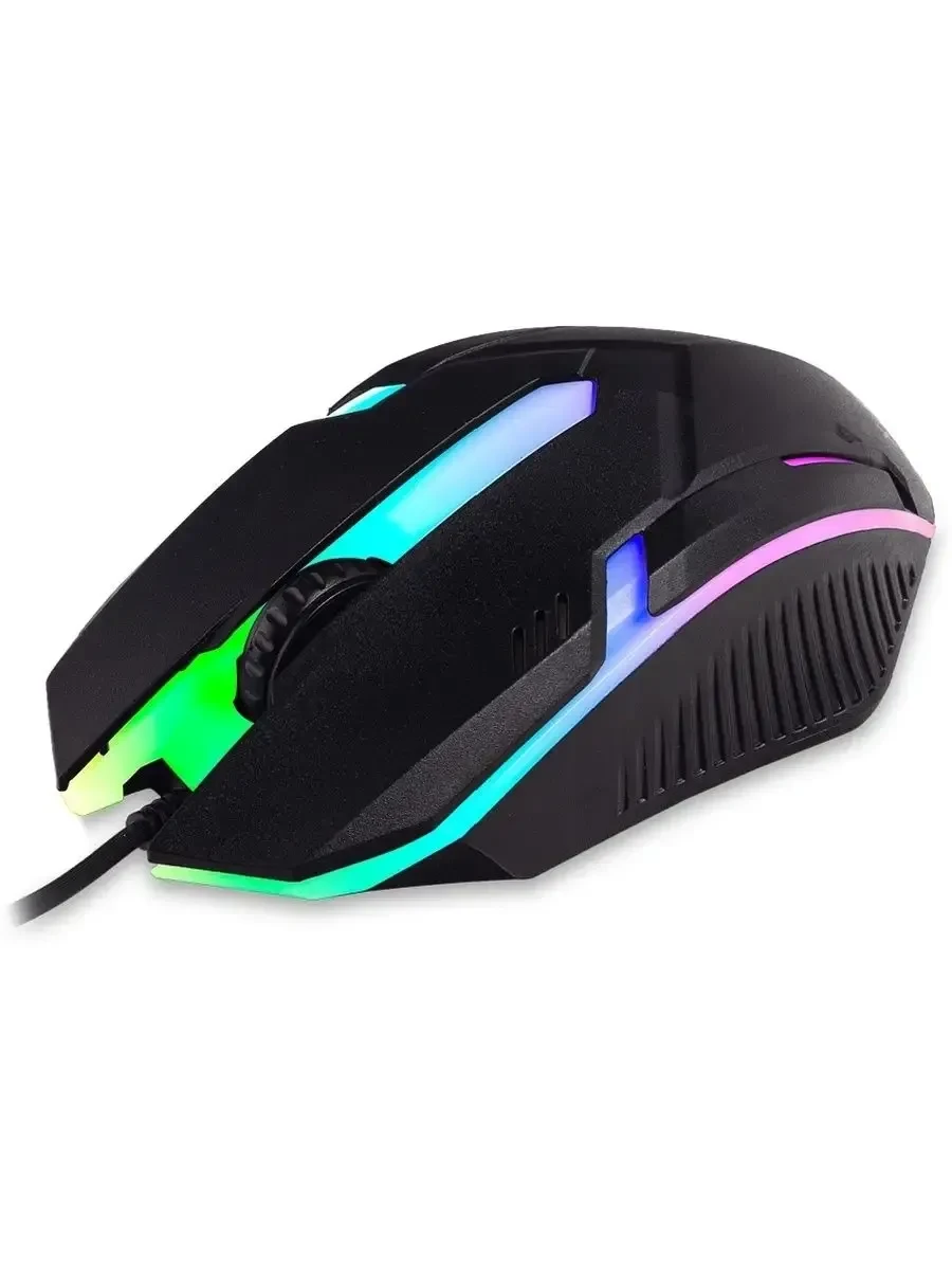 Мышь XG XM-770OUB, оптическая, 1000dpi, RGB, USB — 2