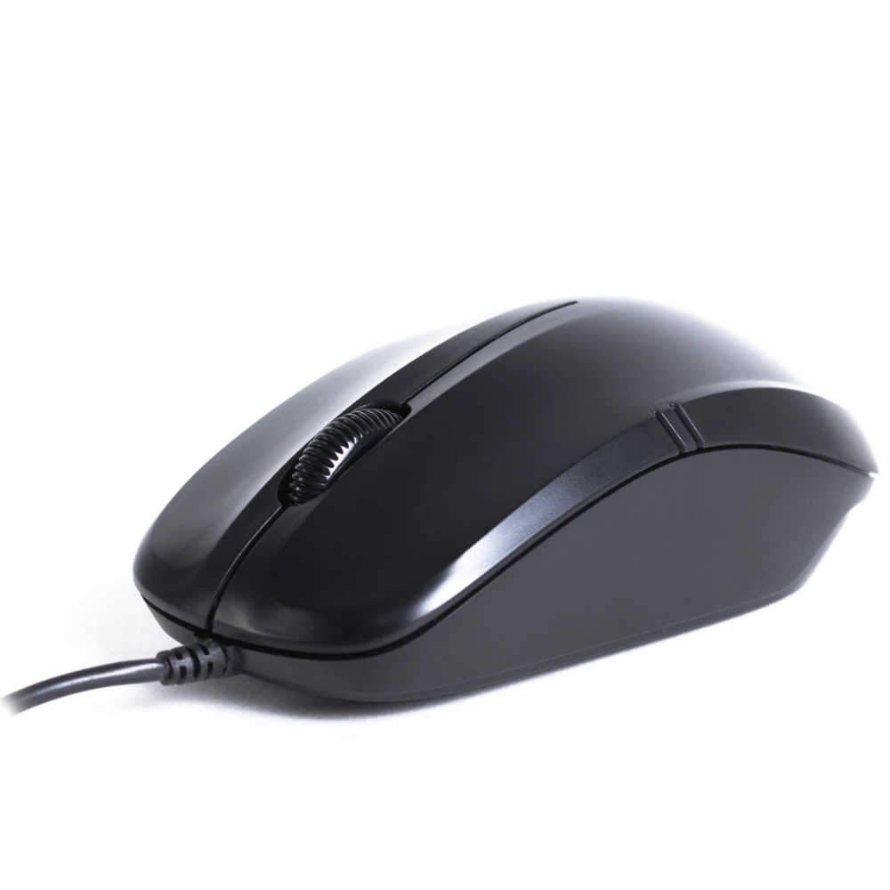 Мышь Delux DLM-136OUB, оптическая, 1000dpi, USB, чёрная