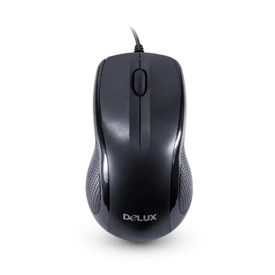 Мышь Delux DLM-388OUB 3D, оптическая, 800dpi, USB, чёрная — 2