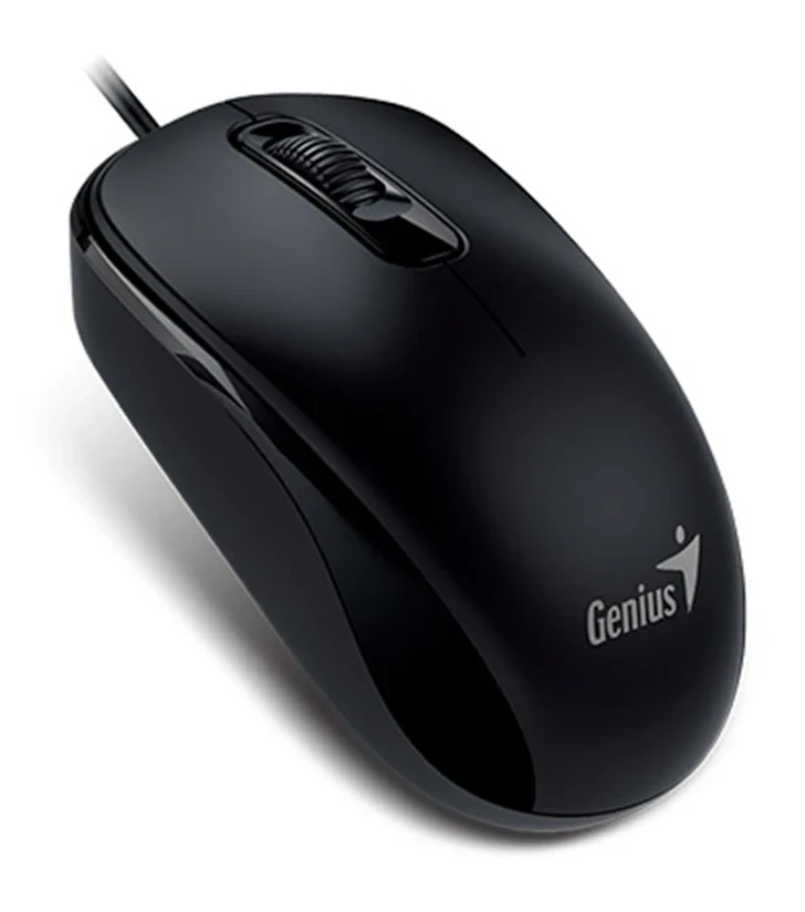 Мышь Genius DX-110, оптическая, 1000dpi, USB, чёрная