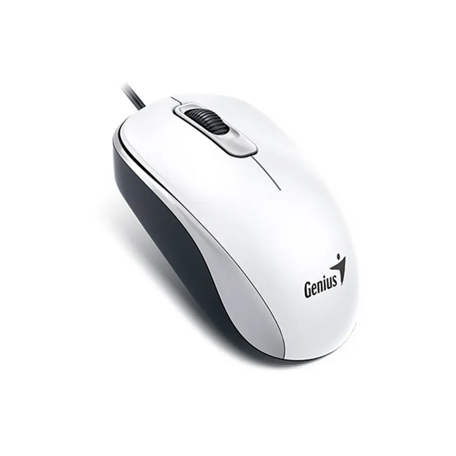 Мышь Genius DX-110, оптическая, 1000dpi, USB, белая — 2