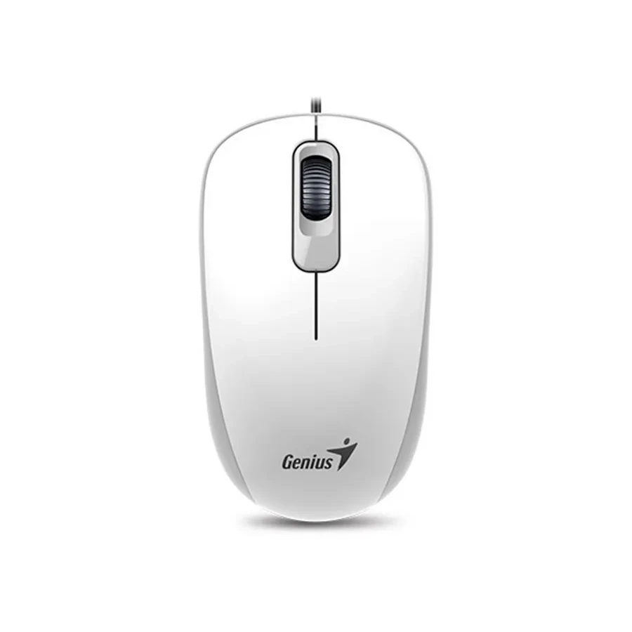 Мышь Genius DX-110, оптическая, 1000dpi, USB, белая — 3