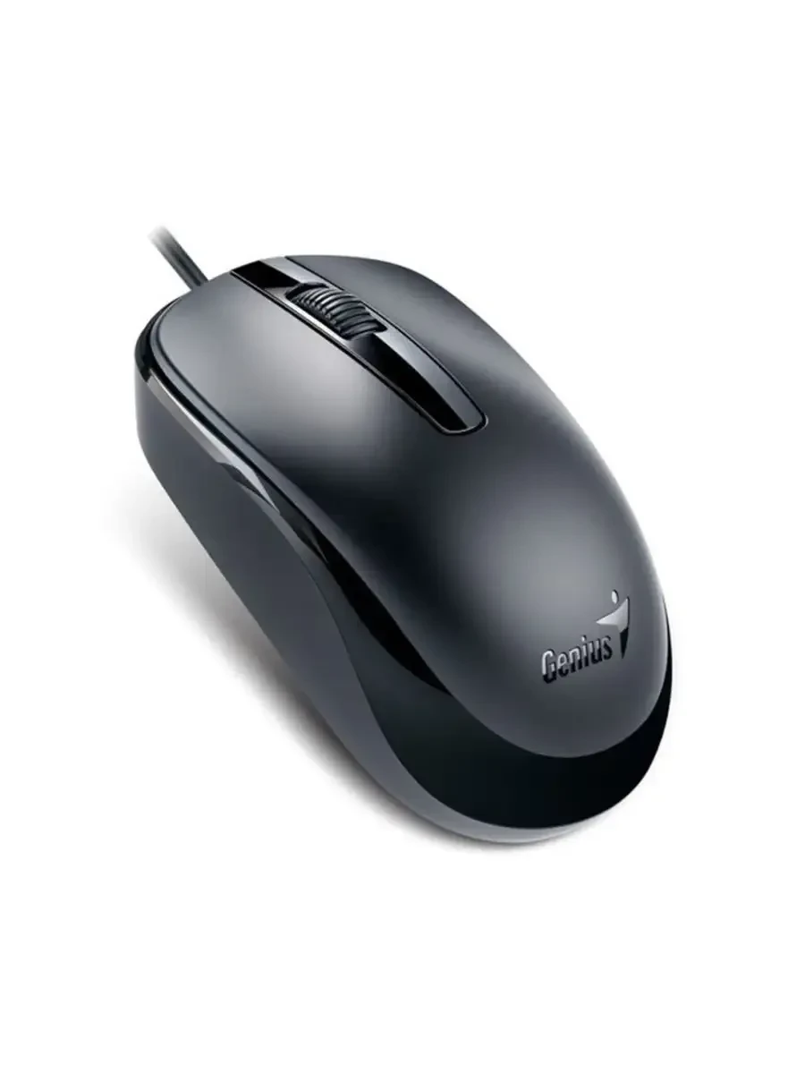 Мышь Genius DX-120, оптическая, 1000dpi, USB, чёрная