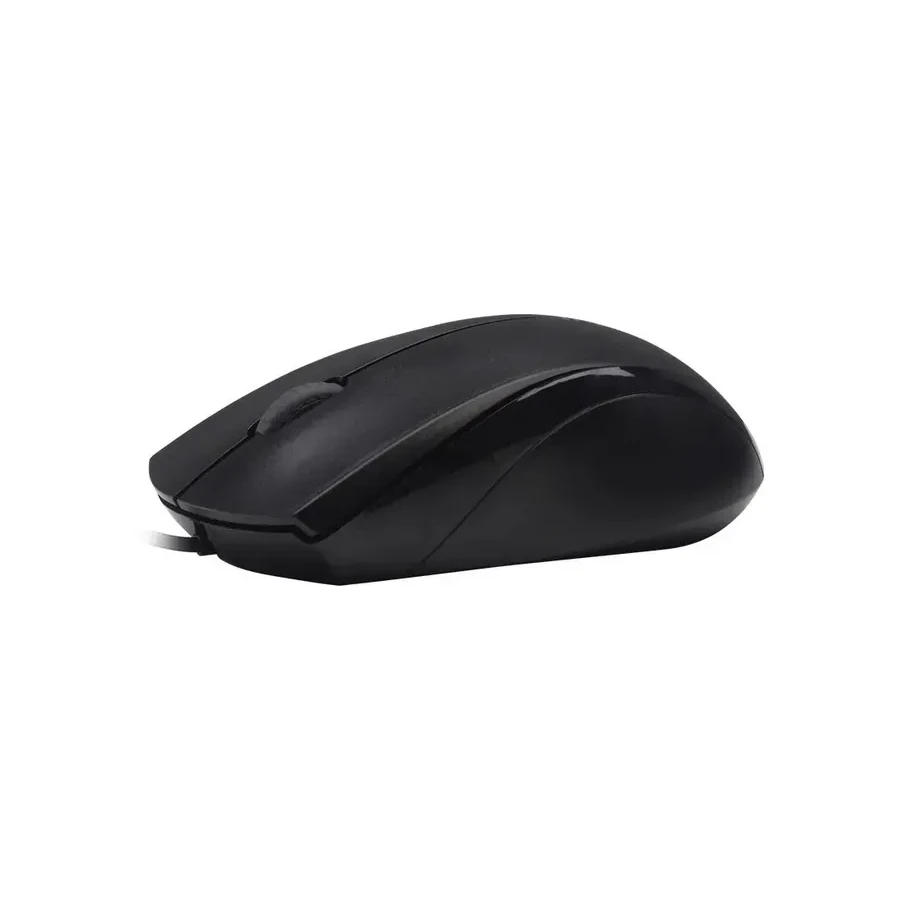 Мышь Rapoo N1200, оптическая, 1000dpi, USB, чёрная — 2