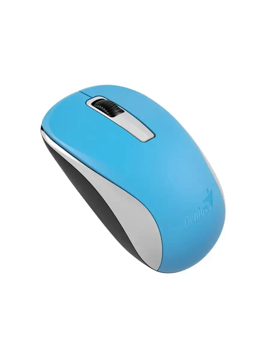 Мышь Genius NX-7005, беспроводная 2.4ГГц, 1200dpi, голубой