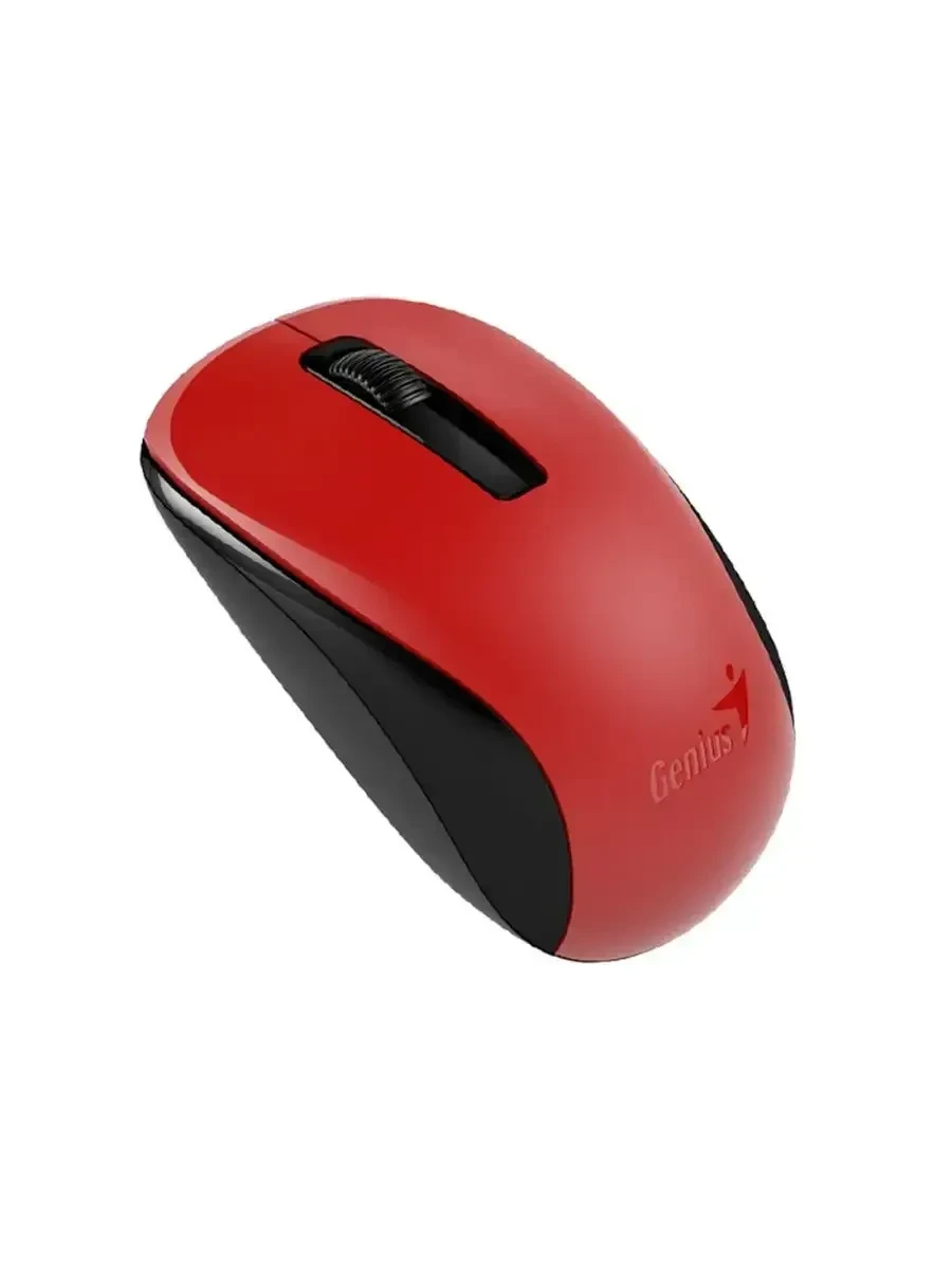 Мышь Genius NX-7005, беспроводная 2.4ГГц, 1200dpi, красный