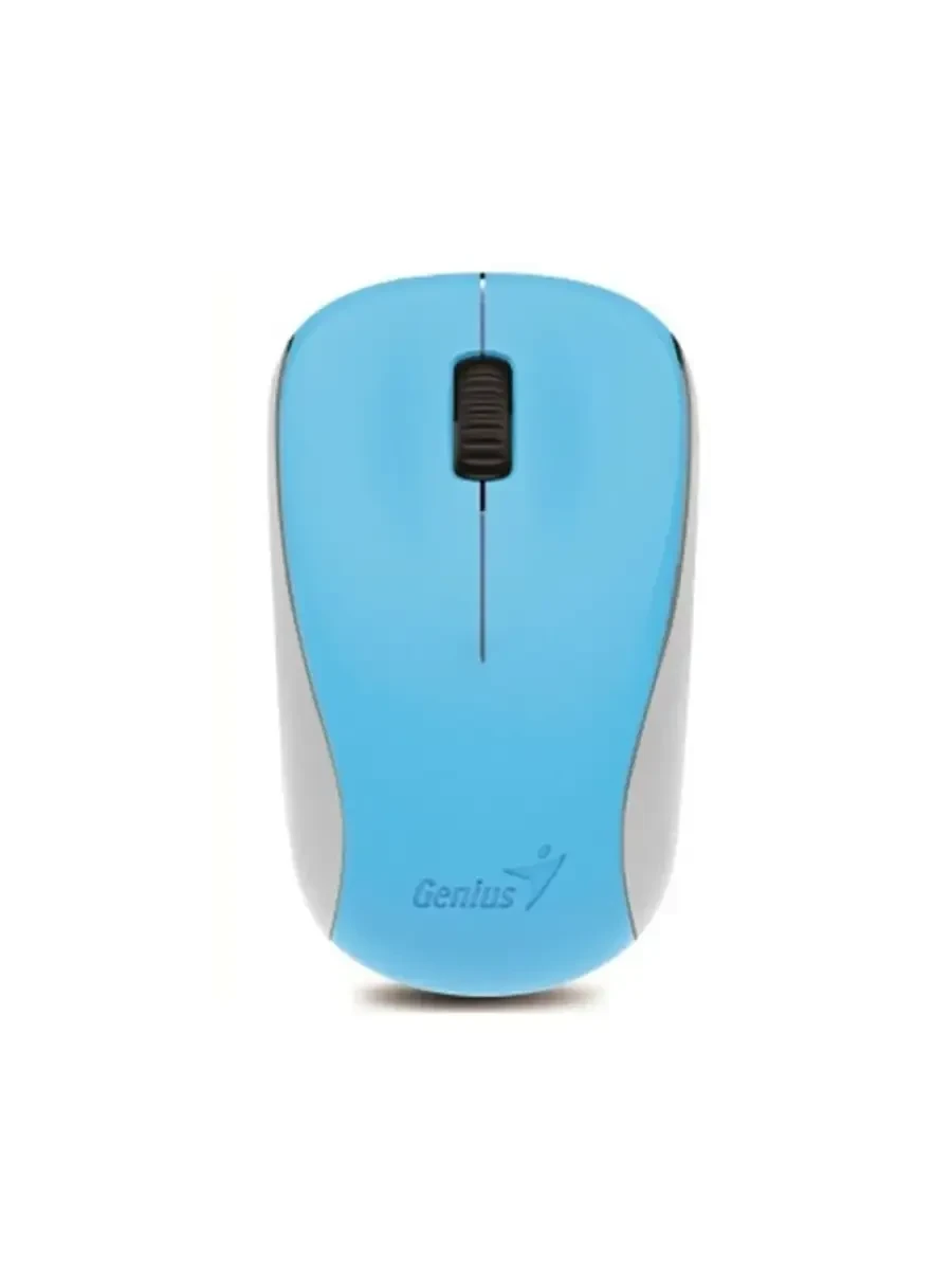 Мышь Genius NX-7000, беспроводная 2.4ГГц, 1200dpi, голубой — 2