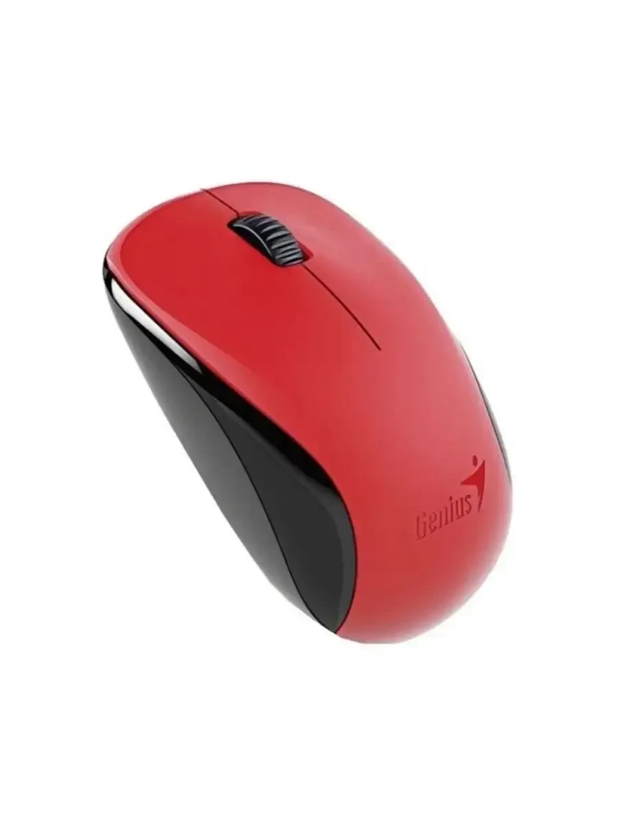 Мышь Genius NX-7000, беспроводная 2.4ГГц, 1200dpi, красный