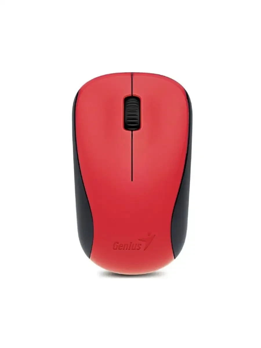 Мышь Genius NX-7000, беспроводная 2.4ГГц, 1200dpi, красный — 2